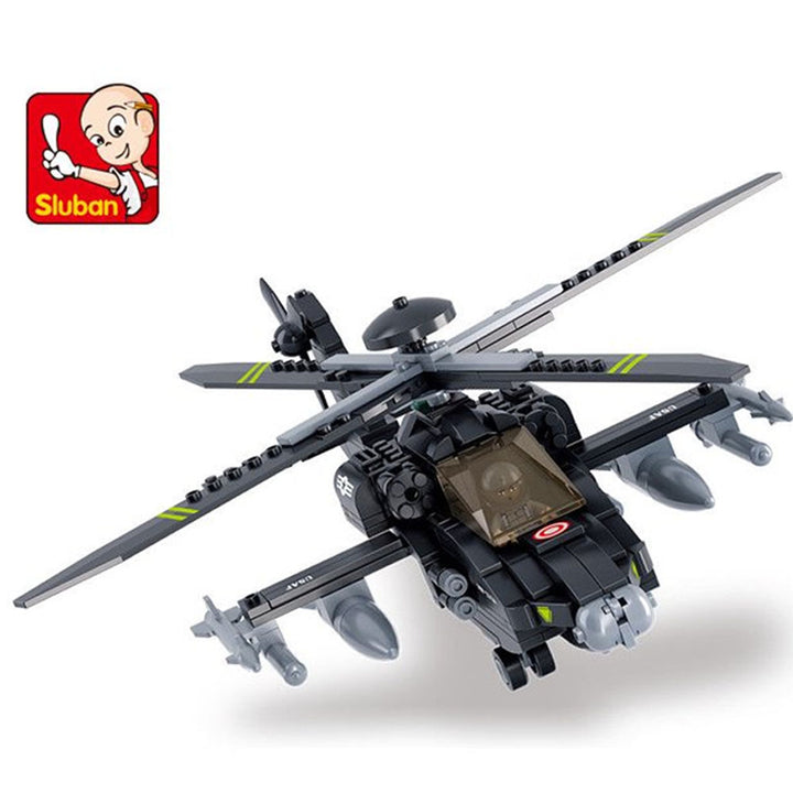 Sluban - 293pc AH-64 Apache Helicopter