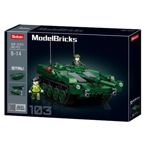 692pcs MB Tank STRV103