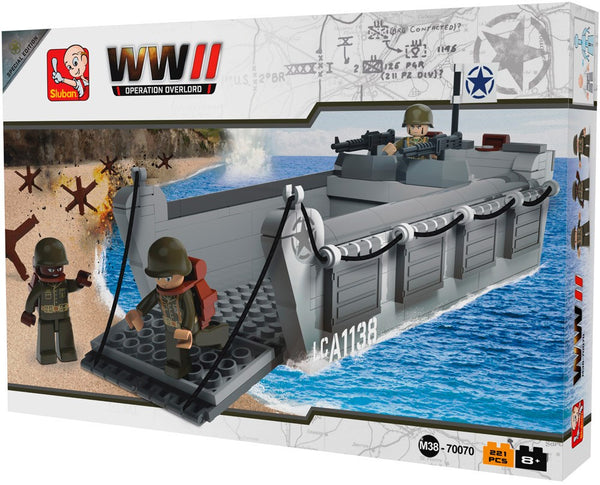 Model Bricks 183pc WWII Landings Craft