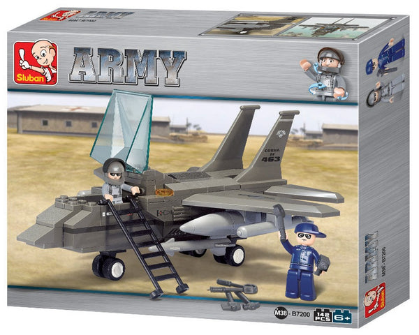 Model Bricks AF F15 Fighter Plane