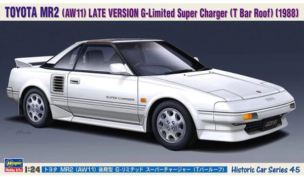 1/24  TOYOTA MR2 AW11 LATE VERSION GLimited Super Charger T Bar Roof