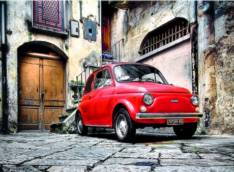 500pc Italian Style Fiat