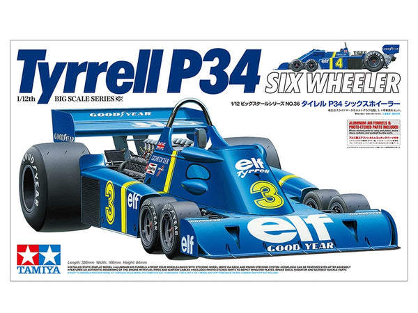 1/12 Tyrrell P34 with Photo Etch Parts