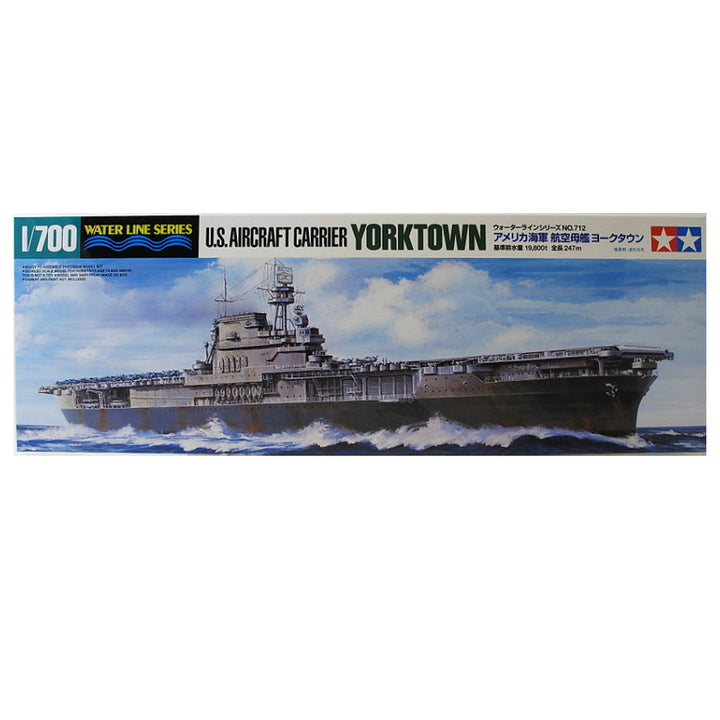 Tamiya - 1/700 Waterline Series US Aircraft Carrier CV-5 Yorktown