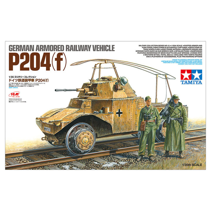 Tamiya - 1:35 German Armoured Railway Vehicle P204(f)