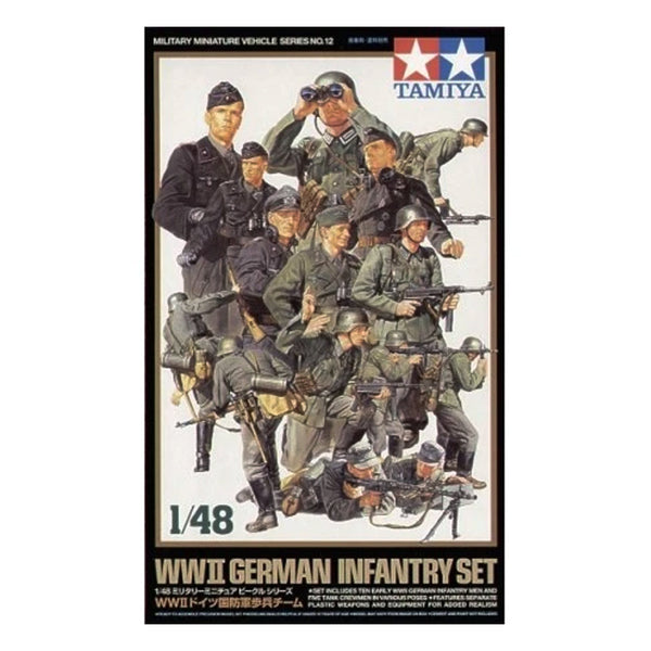 Tamiya - 1/48 German Infantry Set