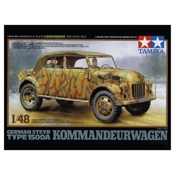 Tamiya - 1/48 German Steyr Type 1500A Kommandeurwagen