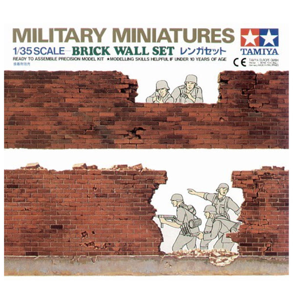 Tamiya - 1/35 Brick Wall Set