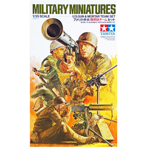 Tamiya - 1/35 US Gun & Mortar Team