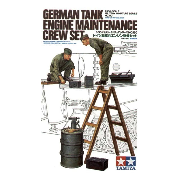 Tamiya - 1/35 German Tank Engine Maintenance Crew