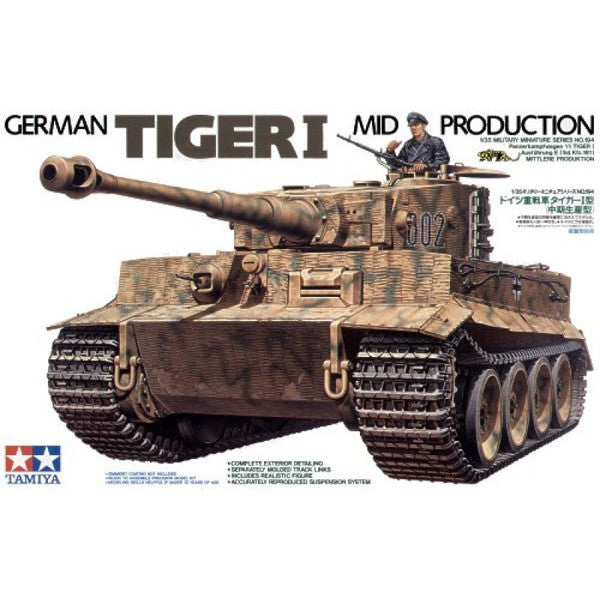 Tamiya - 1/35 Ger. Tiger 1 Mi d Production