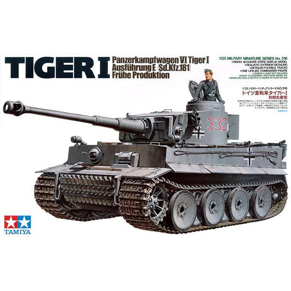 Tamiya - 1/35 German Tiger I Early Production