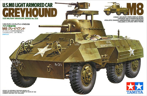 1/35 US M8 Light Armoured Car Greyhound