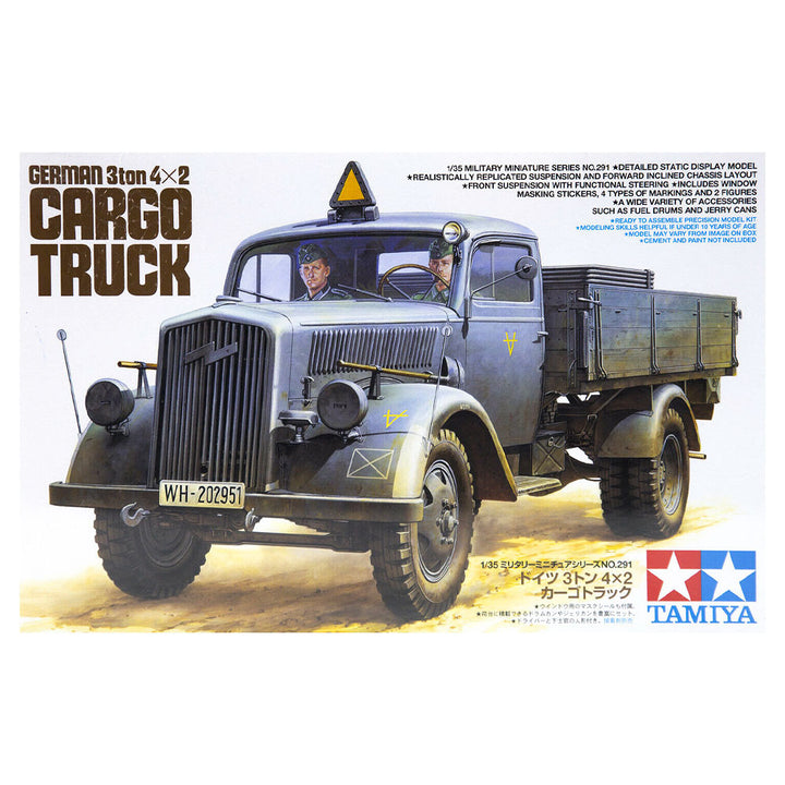 Tamiya - 1/35 German 3 Ton 4x2 Cargo Truck