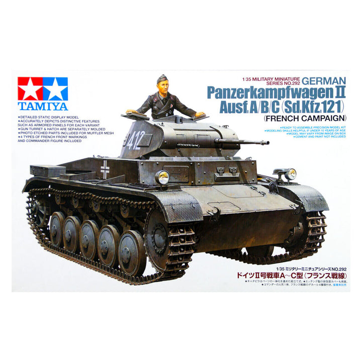 Tamiya - 1/35 Panzerkampfwagen II Ausf.A/B/C  (Sd.Kfz.121) (French Campaign)