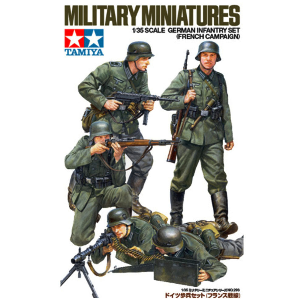 Tamiya - 1/35 German Infantry Set (French  Campaign)