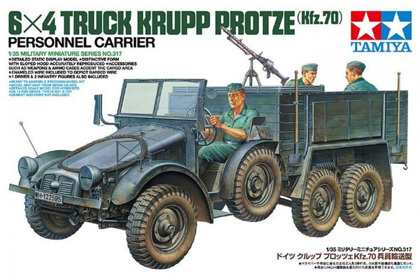 1/35 6x4 Truck Krupp Protze Personnel Carrier (Kfz.70)