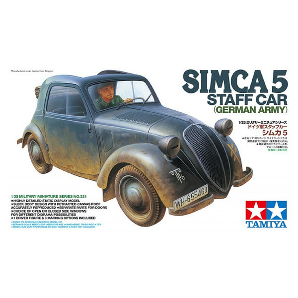 1/35 Simca 5 Staff Car German Army