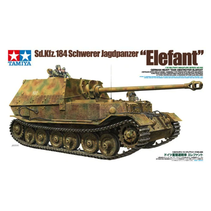 Tamiya - 1/35 German Heavy Tank Destroyer Elefant Sd.Kfz.184 Schwerer Jagdpanzer