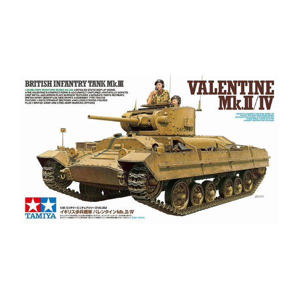 Tamiya - 1/35 British Infantry Tank Mk.III Valentine Mk.II/IV