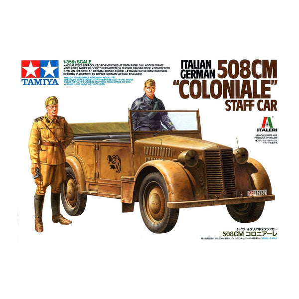 Tamiya - 1/35 Italian/German 508Cm "Coloniale"  Staff Car