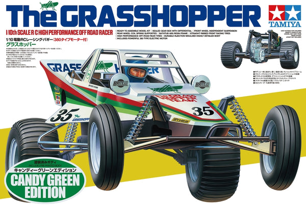 1/10 The Grasshopper RC Kit Candy Green Edition