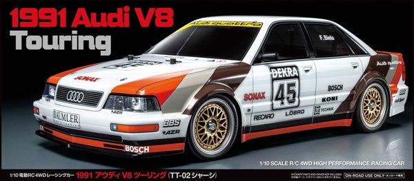 1/10 1991 Audi V8 Touring Car 4WD TT02 Chassis