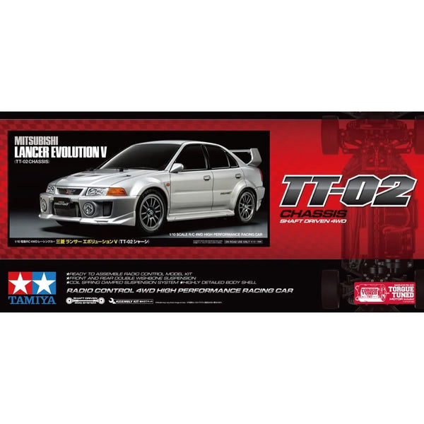 1/10 RC Mitsubishi Lancer Evolution V No ESC