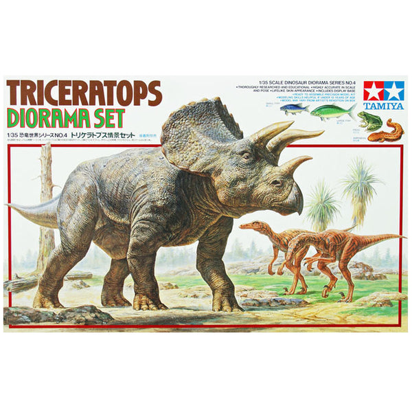 135 Triceratops Diorama Set