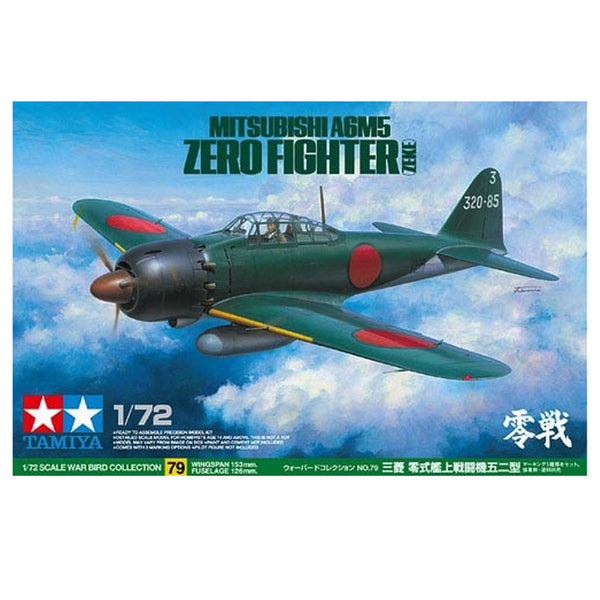 Tamiya - 1/72 Mitsubishi A6M5 Zero Fighter (Zeke)