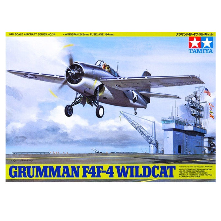 Tamiya - 1/48 Grumman F4F-4 Wildcat