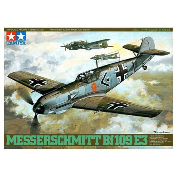 Tamiya - 1/48 Messerschmitt Bf109 E-3