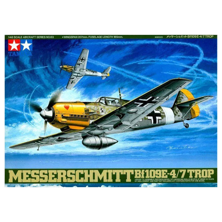 Tamiya - 1/48 Messerschmitt B f109R-4/7 Trop.