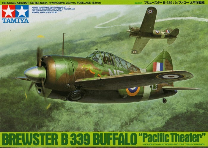 Tamiya - 1/48 Brewster B-339 Buffalo "Pacific  Theater"