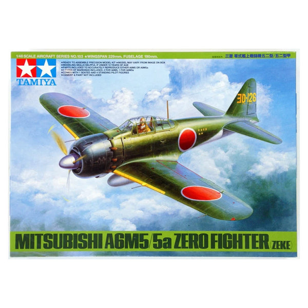 Tamiya - 1:48 Mitsubishi A6M5/5a Zero Fighter  (Zeke)