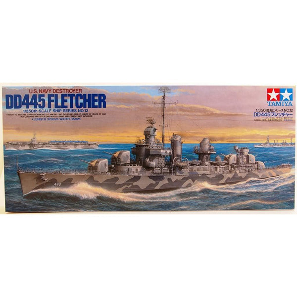 1/350 DD445 Fletcher Class Destroyer