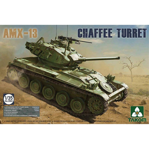 1/35 French Light Tank AMX13 Chaffe Turret in Algeria War 19541962