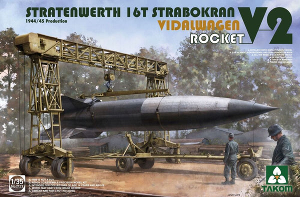 2123 1/35 Stratenwerth 16t Strabokran 1944/45 Production / V2 Rocket/ Vidalwagen