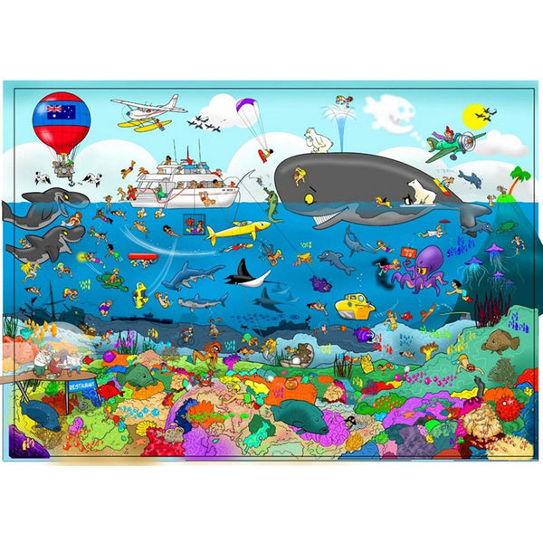 1000pc Great Barrier Reef