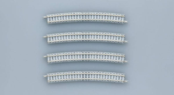 Tomytec - Curved PC Rail C541-15-PC (F) (Set of 4)