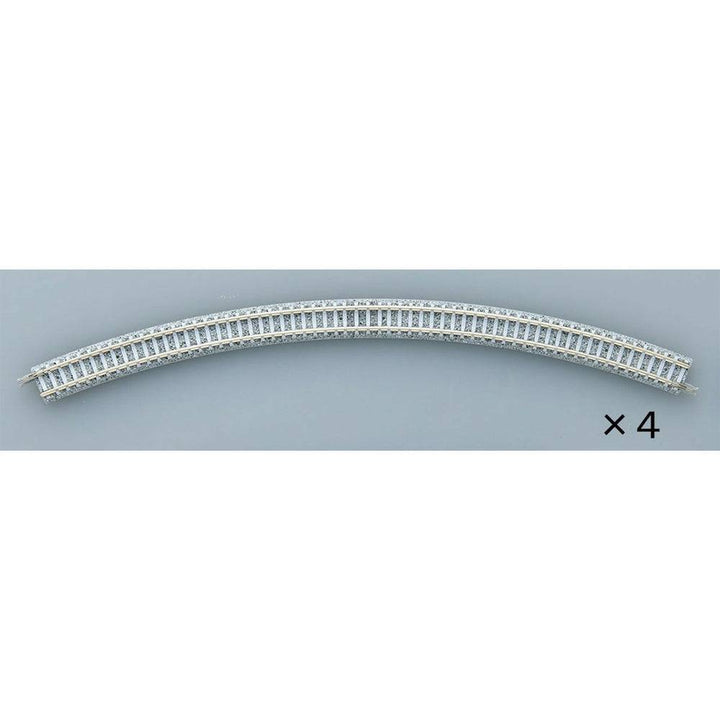 Tomytec - Curved PC Rail C391-45-PC (F) (Set of 4)