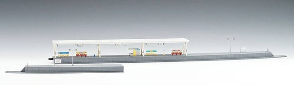 Tomytec - N Scale Island Type Home / Platform set (modern type) for large vehicles