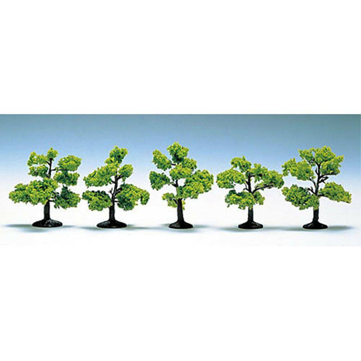 Tomytec - N Scale Broad Leaf Tree / Hardwood (Spring/5pcs)