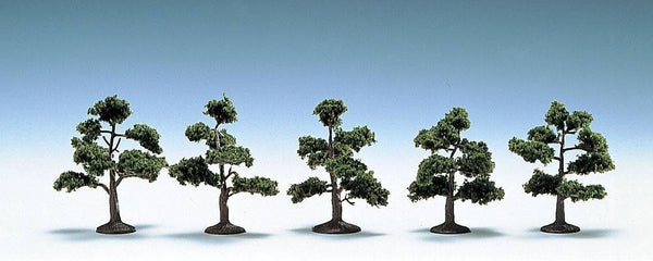 Tomytec - N Scale Broad Leaf Tree / Hardwood (Summer/5pcs)