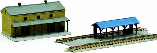 Tomytec - 1/150 Rural Station Set