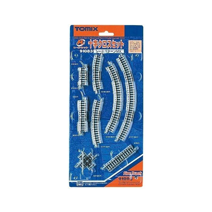 Tomytec - Tomix Mini Track Crossing Set (Rail Pattern MX)