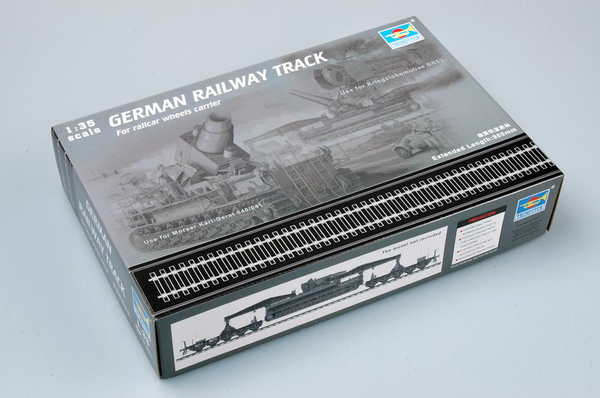 00213 1/35 German Railway Track Set Plastic Model Kit