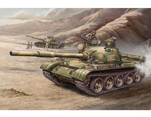 00377 1/35 Russian T62 Mod 1972 Plastic Model Kit