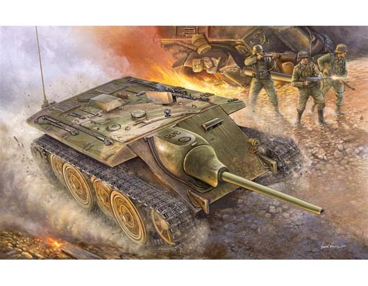 00385 1/35 German E10 Tank Plastic Model Kit