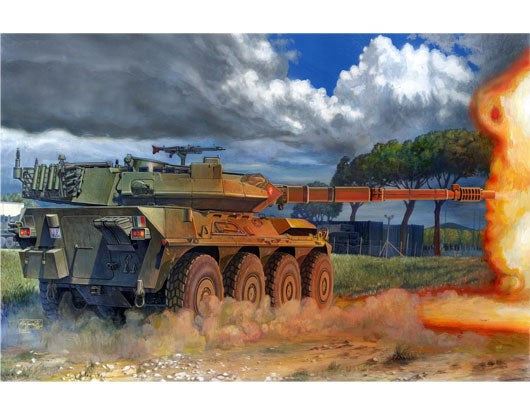 00386 1/35 Italian B1 Centauro Tank Destroyer Plastic Model Kit